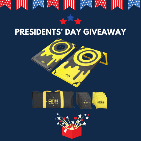 presidents day giveaway banner