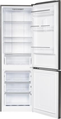 Forte 24' 450 Series Bottom Freezer Refrigerator With 11.65 cu. ft in