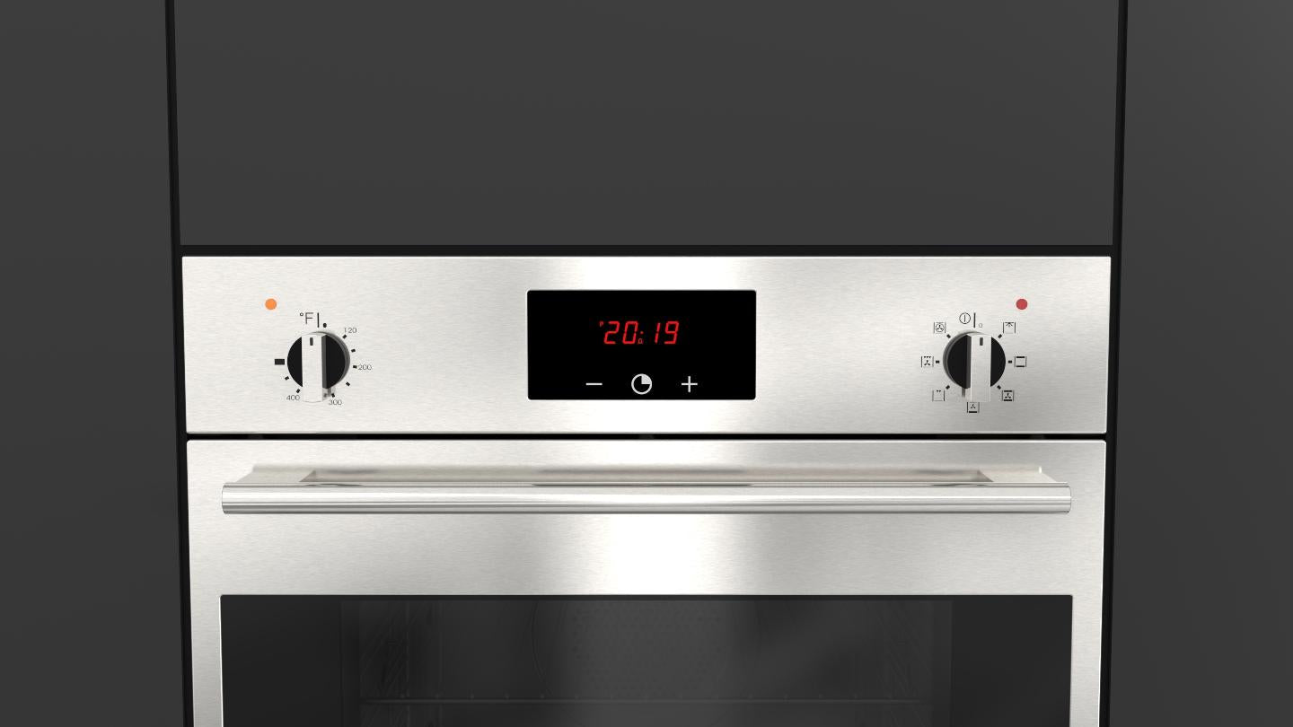 Fulgor 24' Single Wall Oven With 2 Oven Racks 2.6 cu. ft. Capacity