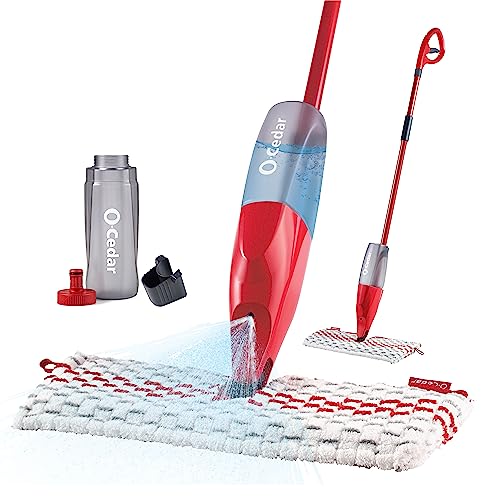 O-Cedar ProMist MAX Microfiber Spray Mop, Red