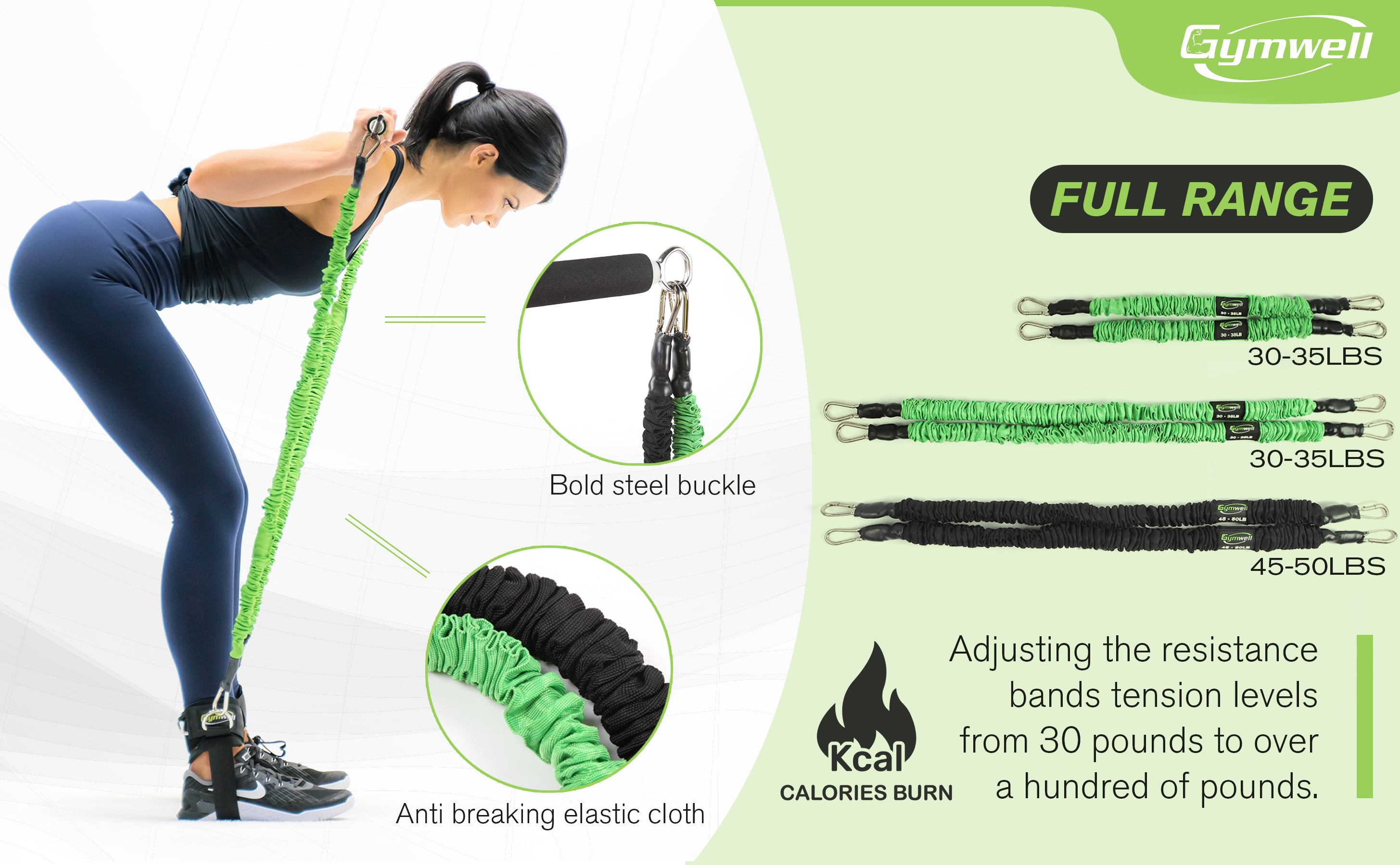 Gymwell Portable Gym Resistance Workout Set Innovative Design