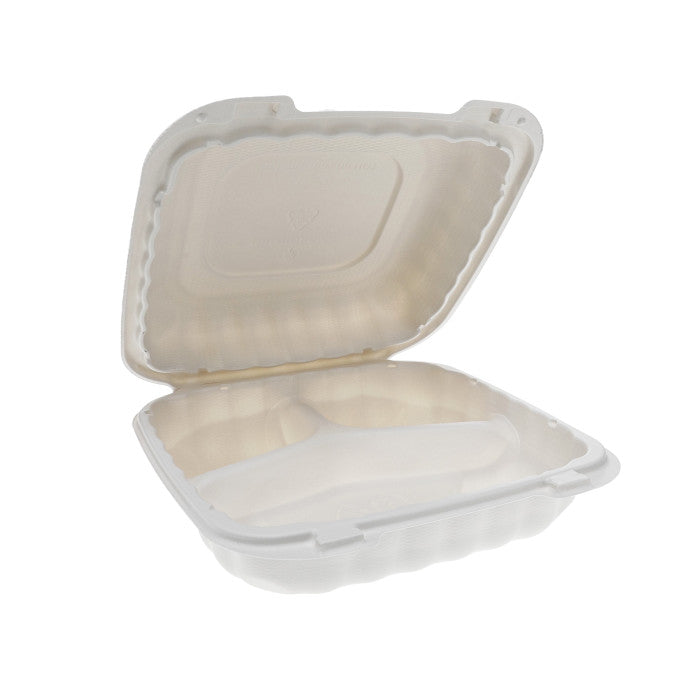 MFPP Plastic 3 Compartment Take-Out Container 8