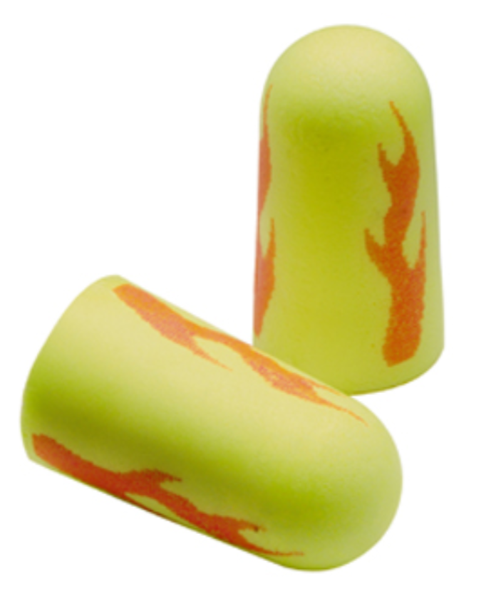 3M E-A-Rsoft Earplugs Yellow Neons Blast 312-1252 - 200 Pairs