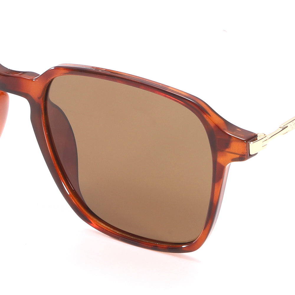 Dollger Amber Square Polarized Sunglasses