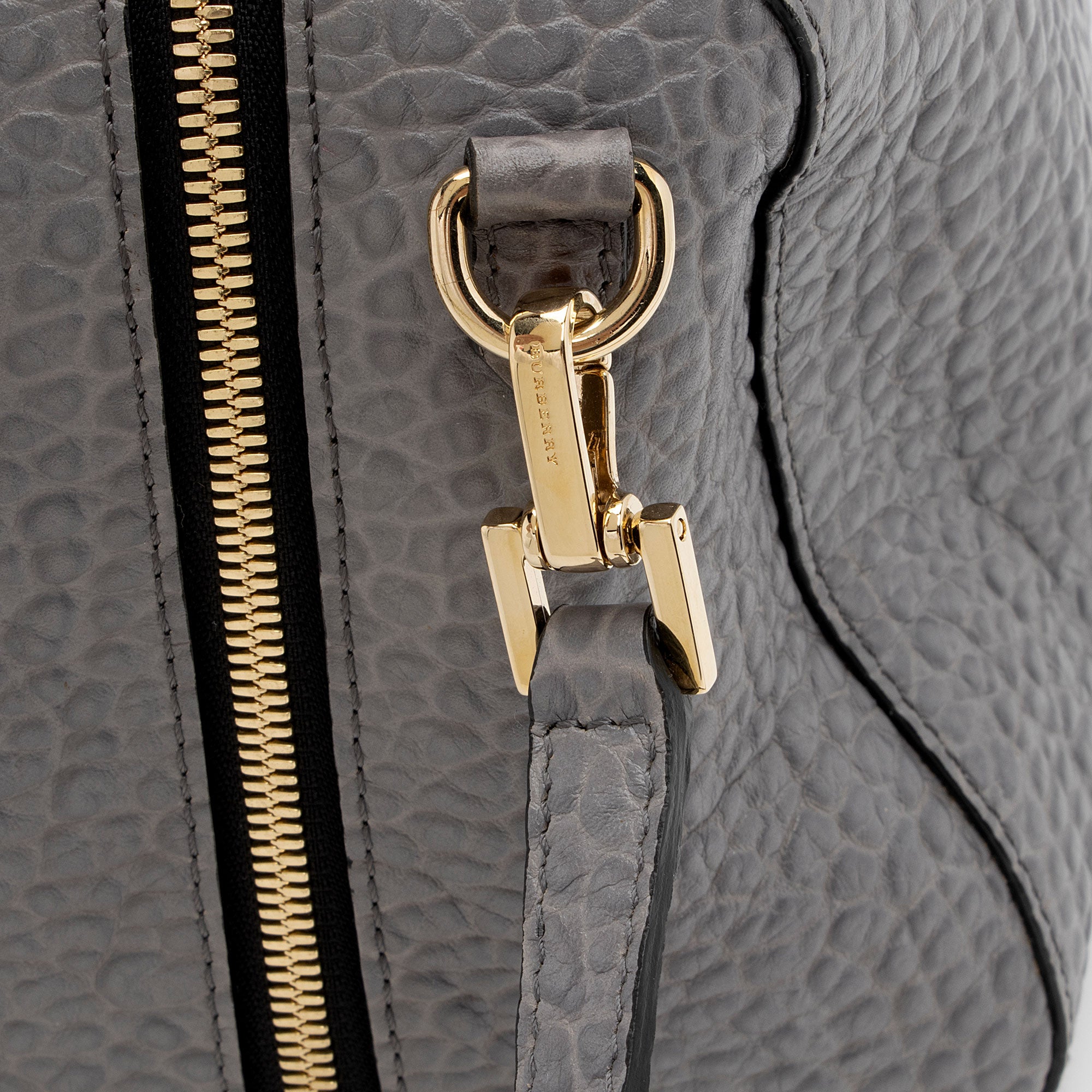 Burberry Grained Leather Alchester Medium Satchel (SHF-jMyozw)