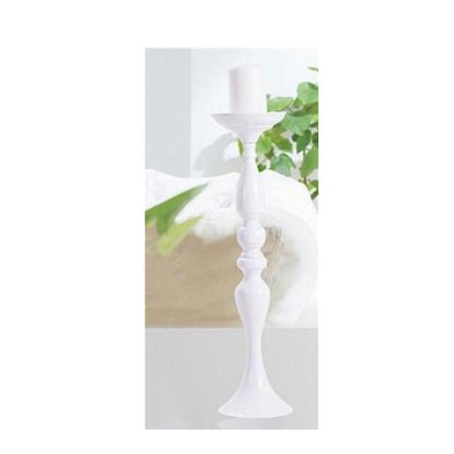 Golden Candle Holder Flower Vase Centerpiece