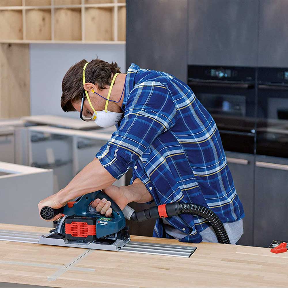 PromoBosch GKT18V20GCL14 18V PROFACTOR 51/2″ Track Circular Saw Kit