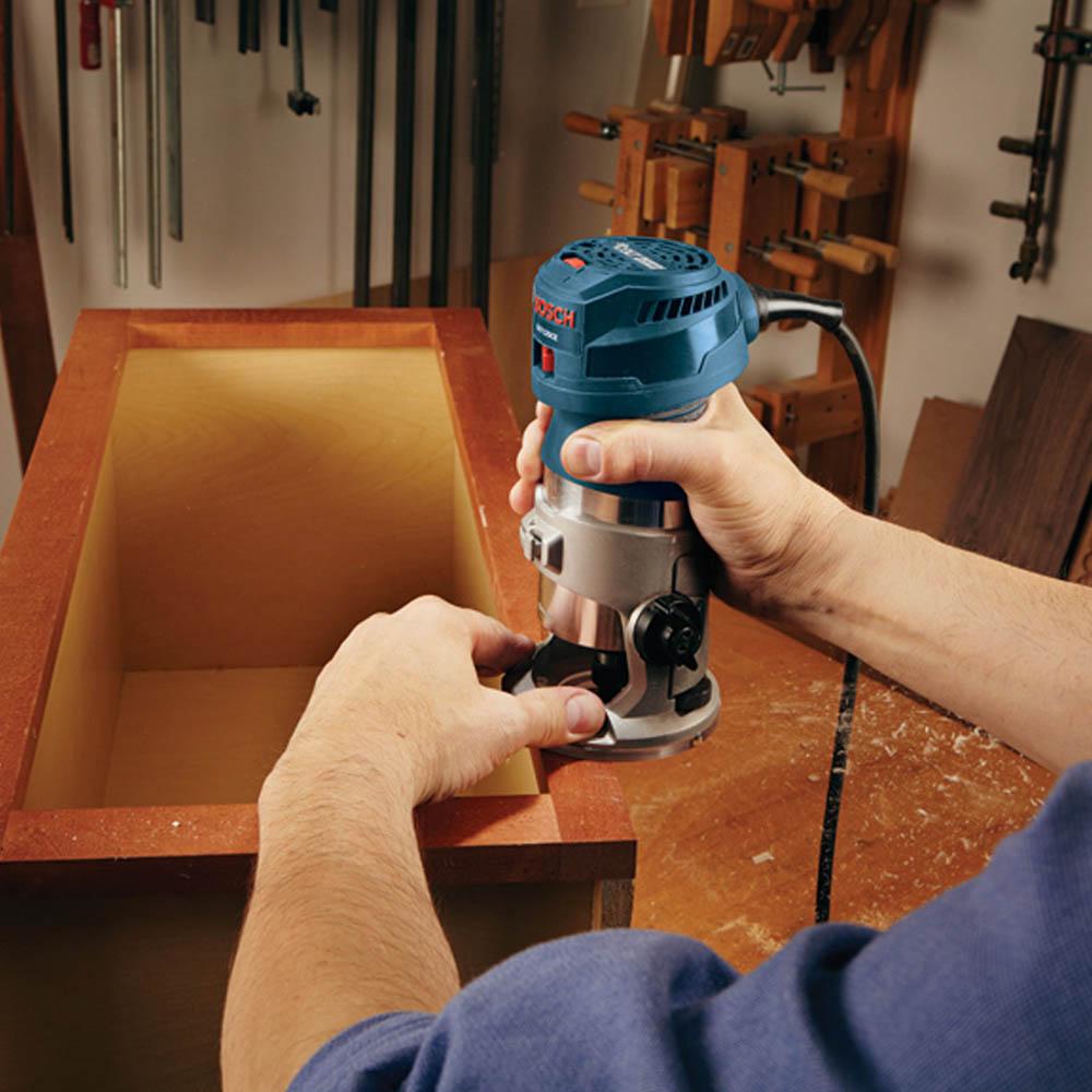 Bosch GKF125CE 120Voltage 7Amp 1.25Hp Variable Speed PalmGrip