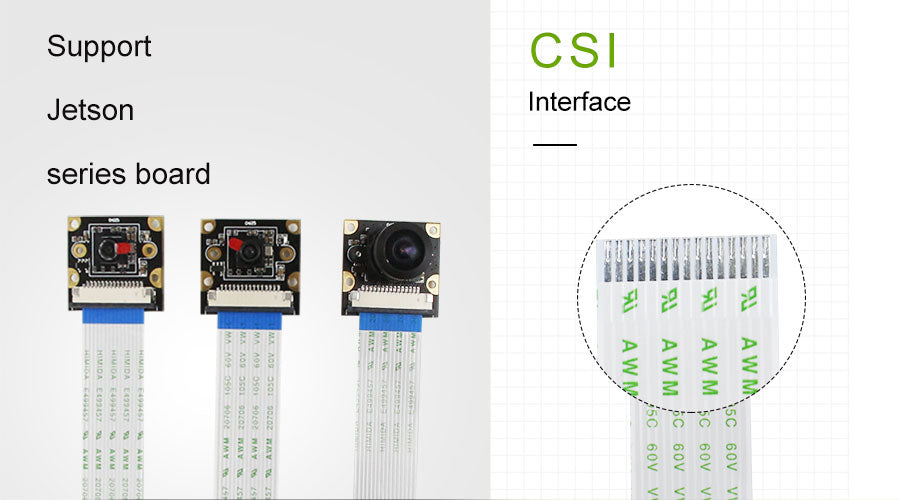 Nvidia Jetson Hd Ai Camera 8mp Csi Interface Imx219 Compatible With Na