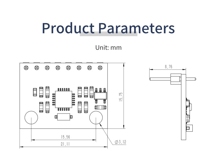 MPU6050 Sensor Module SINDT-TTL Digital Accelerometer - MPU6050 3-Axis ...