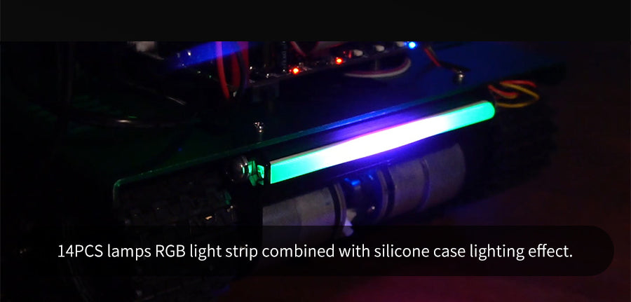 14 LED Programmable RGB Light Bar - ThinkRobotics – ThinkRobotics.com