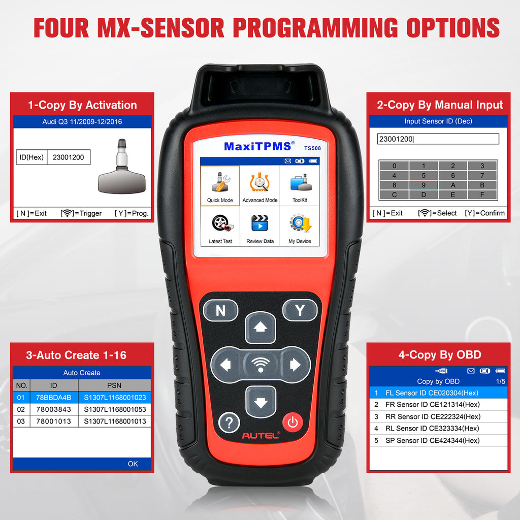 ts508 program sensors