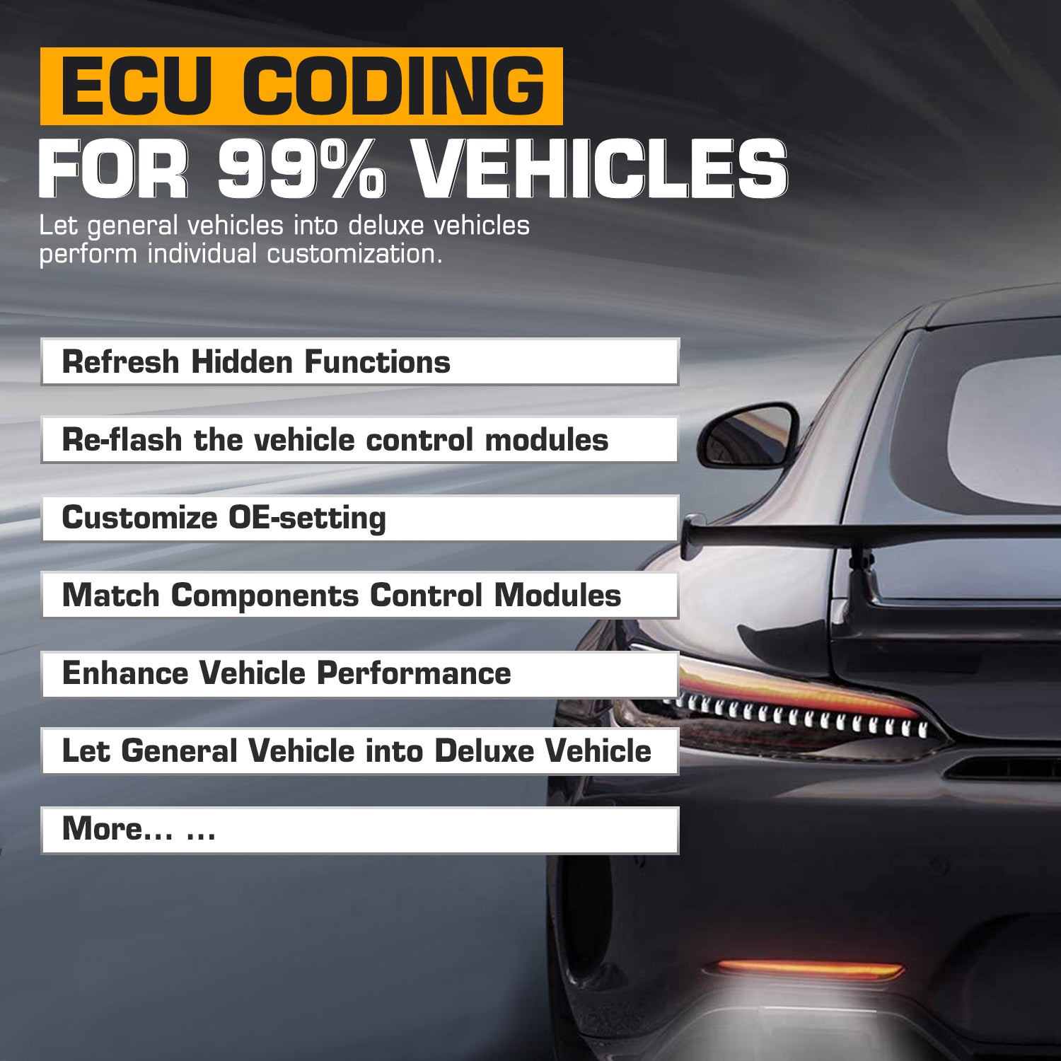 Autel Maxisys Elite Come With ECU Coding Functions