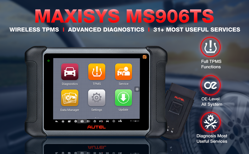 Autel MaxiSys MS906TS TPMS service tool 