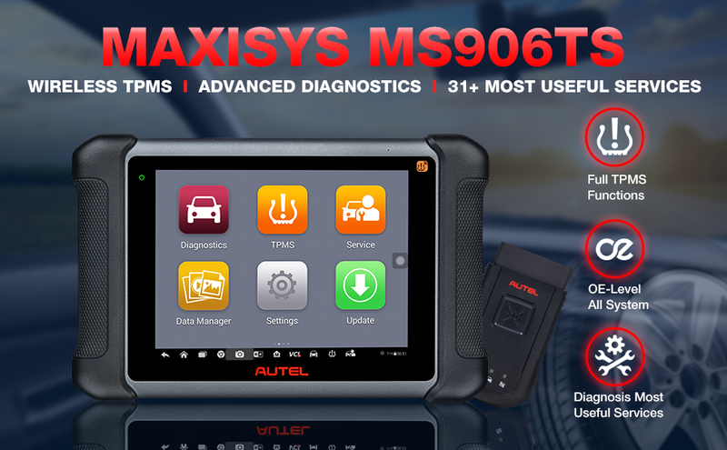 Autel MaxiSys MS906TS TPMS service tool