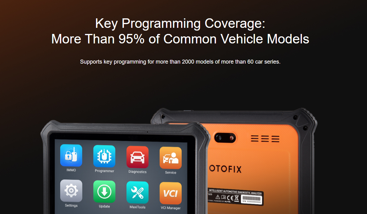 Autel OTOFIX IM1 Wide Key Programming Coverage