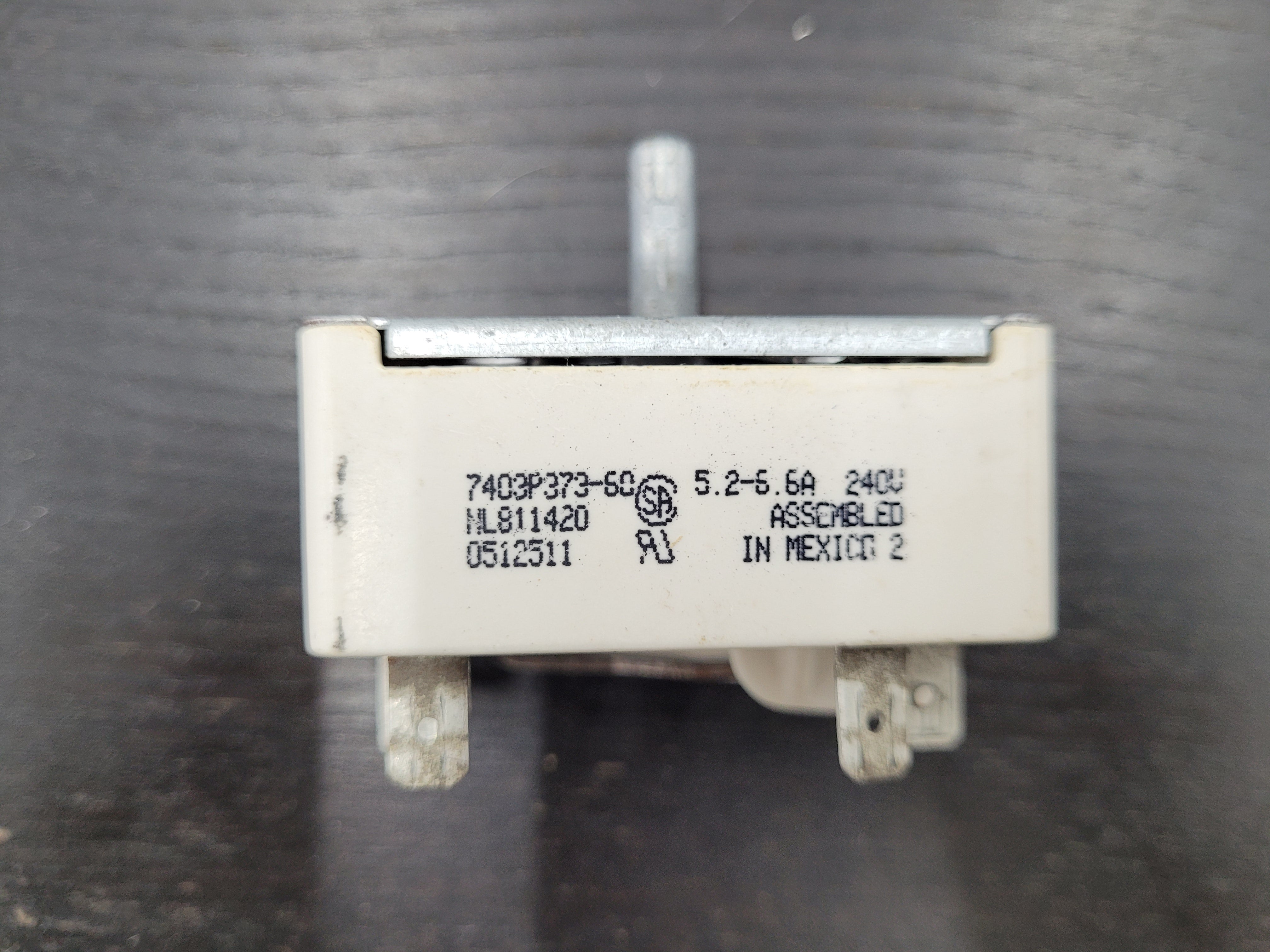 Kenmore Stove Surface Element ControlSwitch 7403P372-60