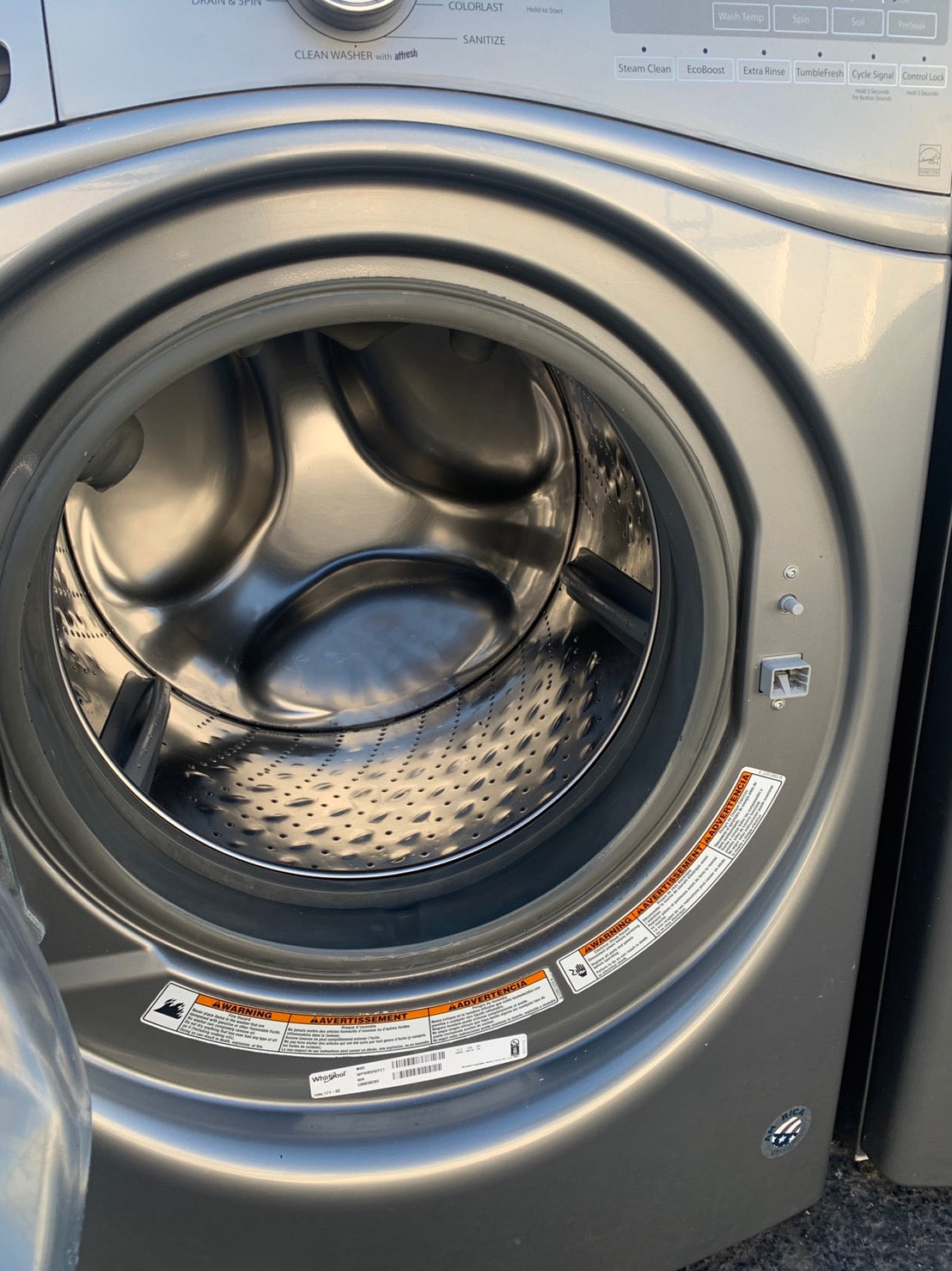 Whirlpool Washer and Dryer Front Load