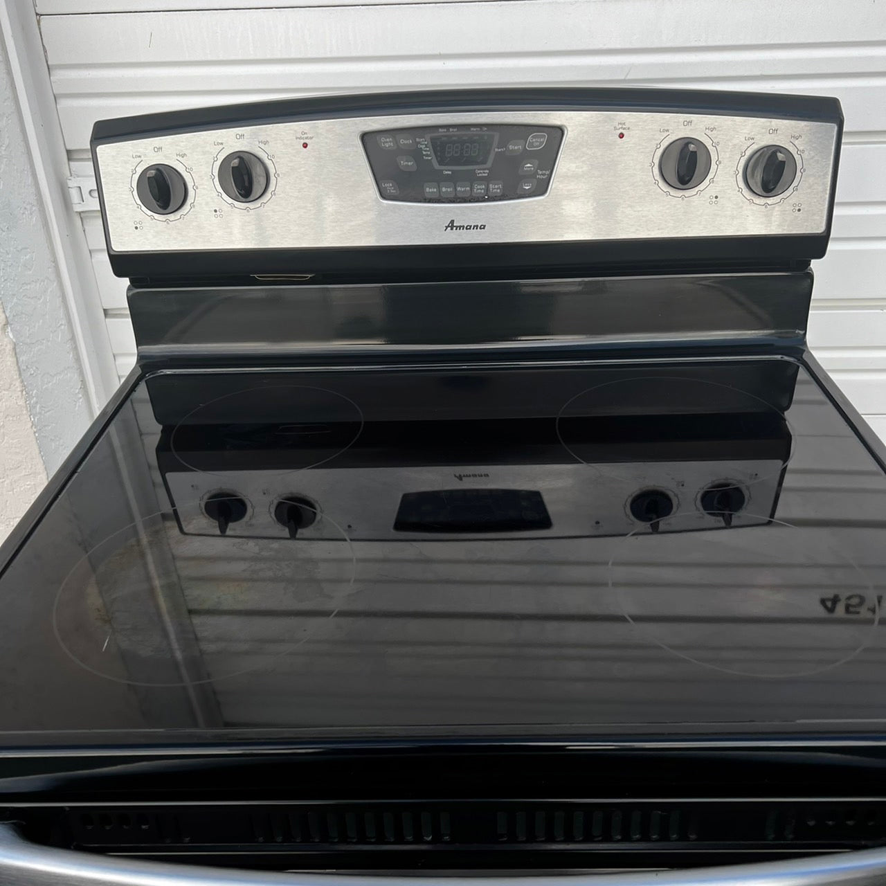 Amana Stainless Steel Electric Stove