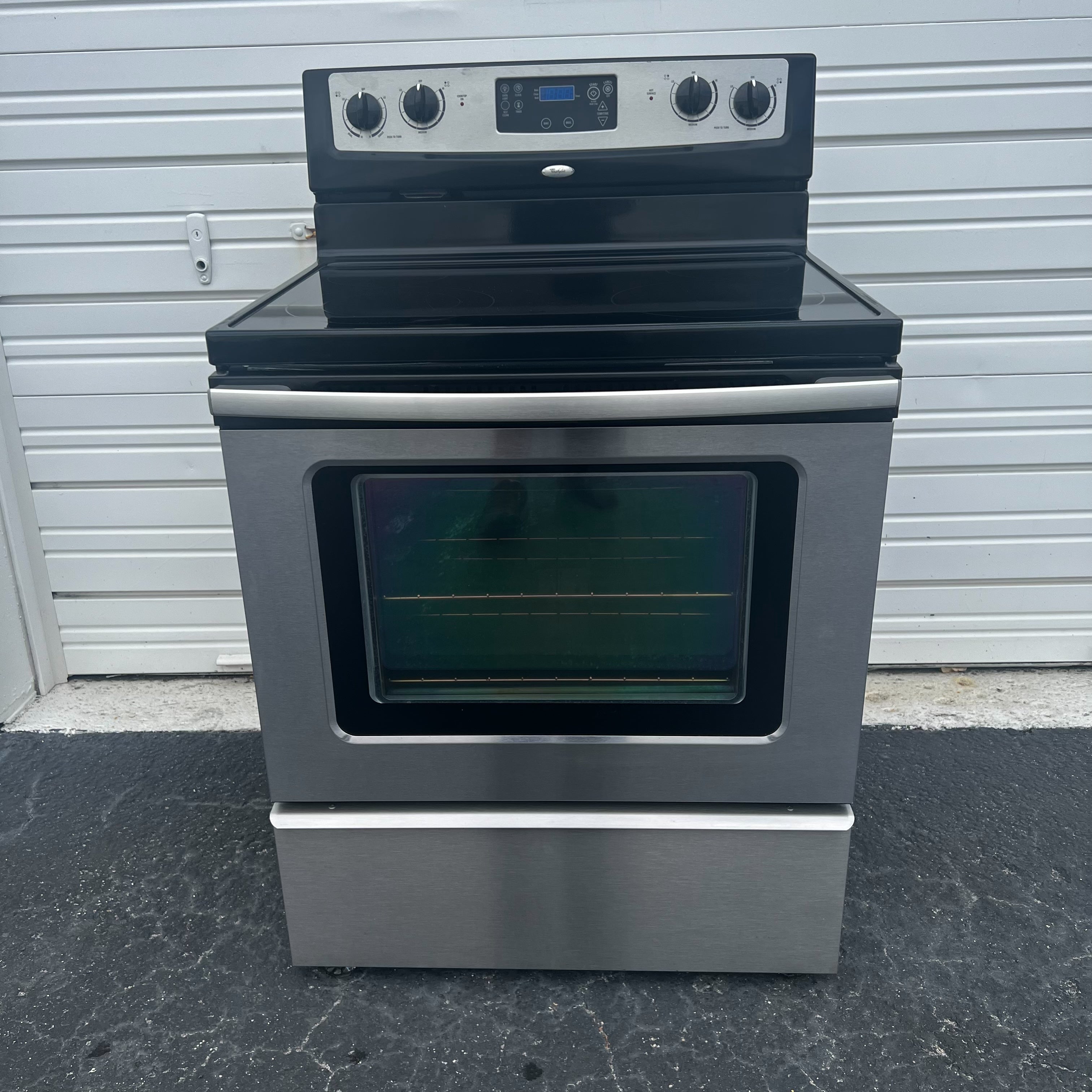 Whirlpool Stainless Steel Electric Stove