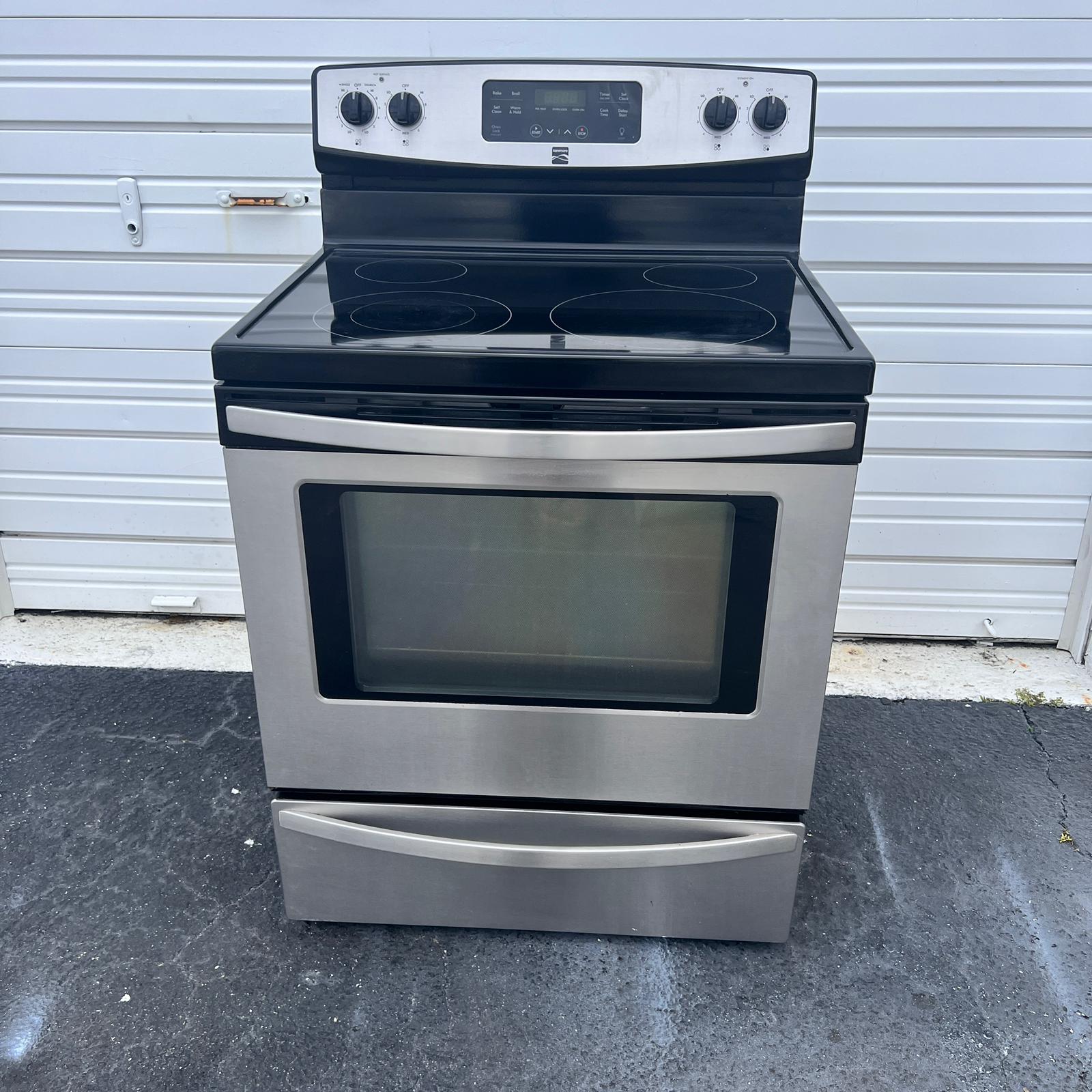 Kenmore Stainless Steel Electric Stove