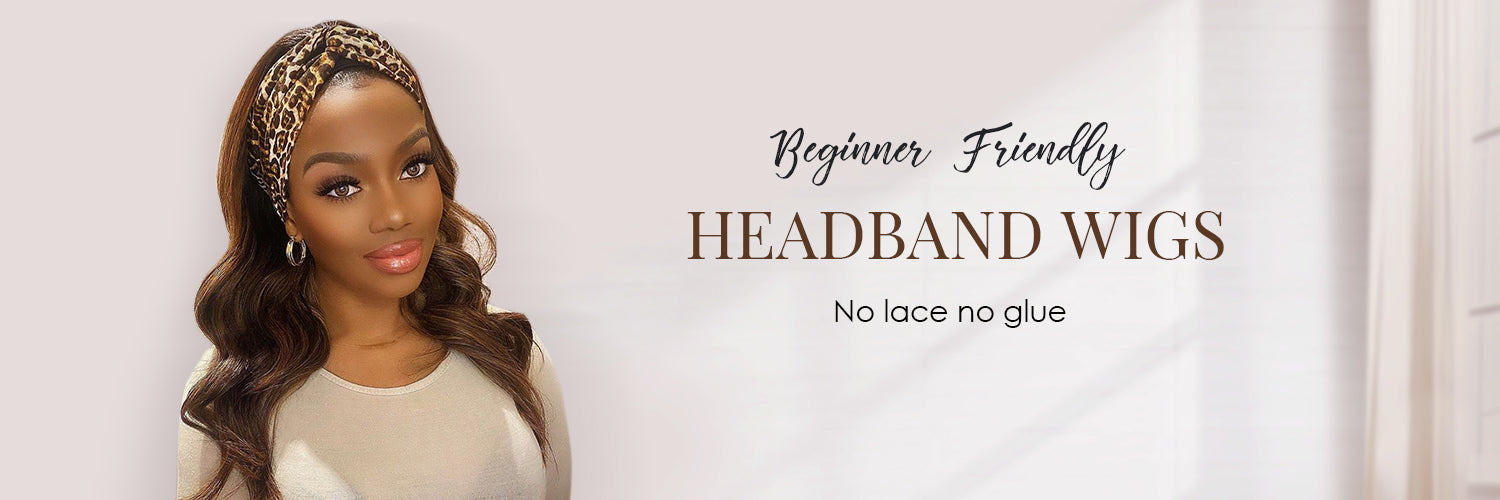 beginner friendly headband wigs