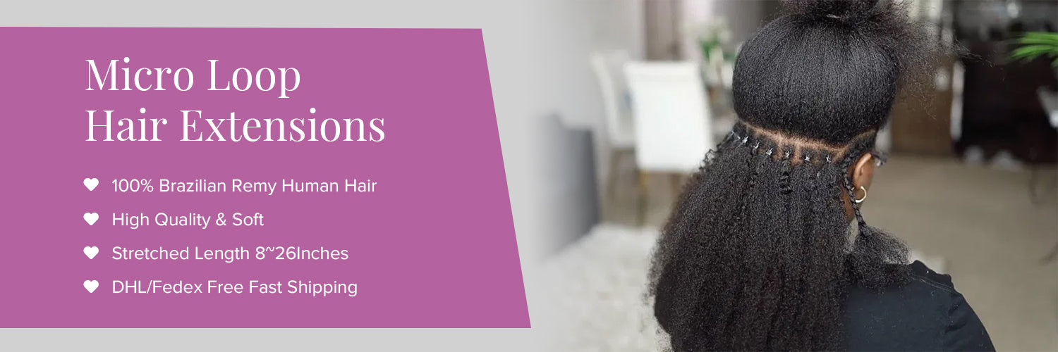 micro loop hair extensions