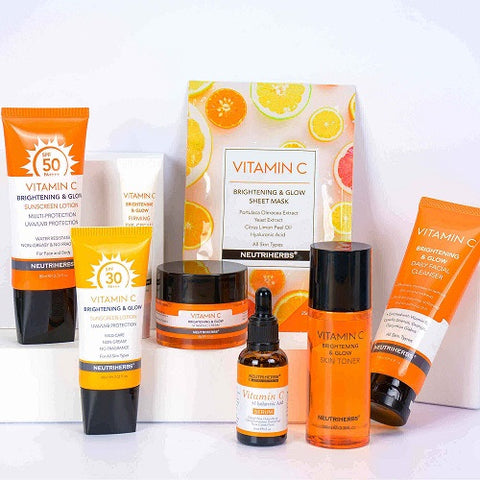 soins de la peau à la vitamine C