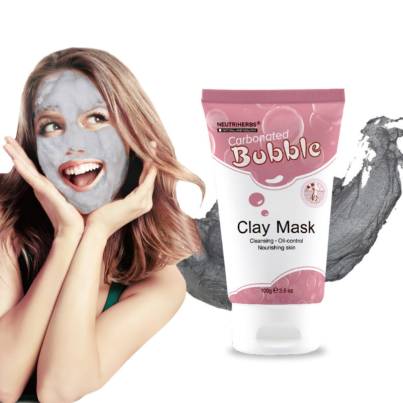 bubble clay mask