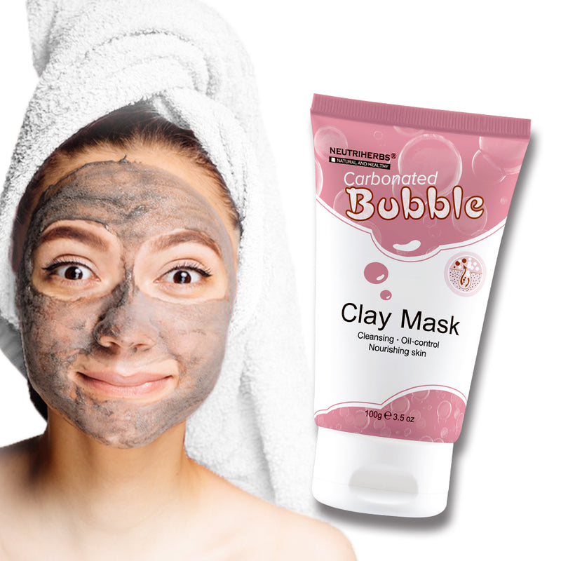 bubble clay mask