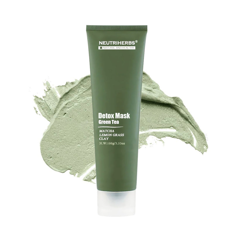 Private Label Wholesale Detox Green Tea Facial Mud Mask