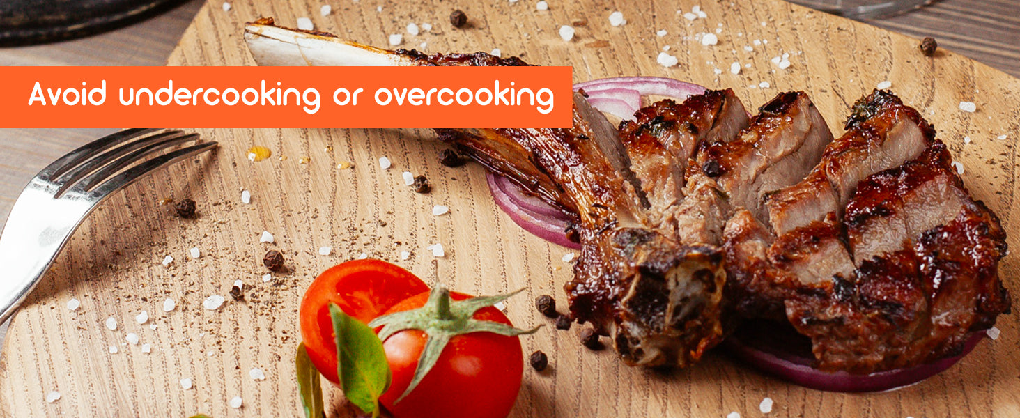 Avoid Undercooking or Overcooking