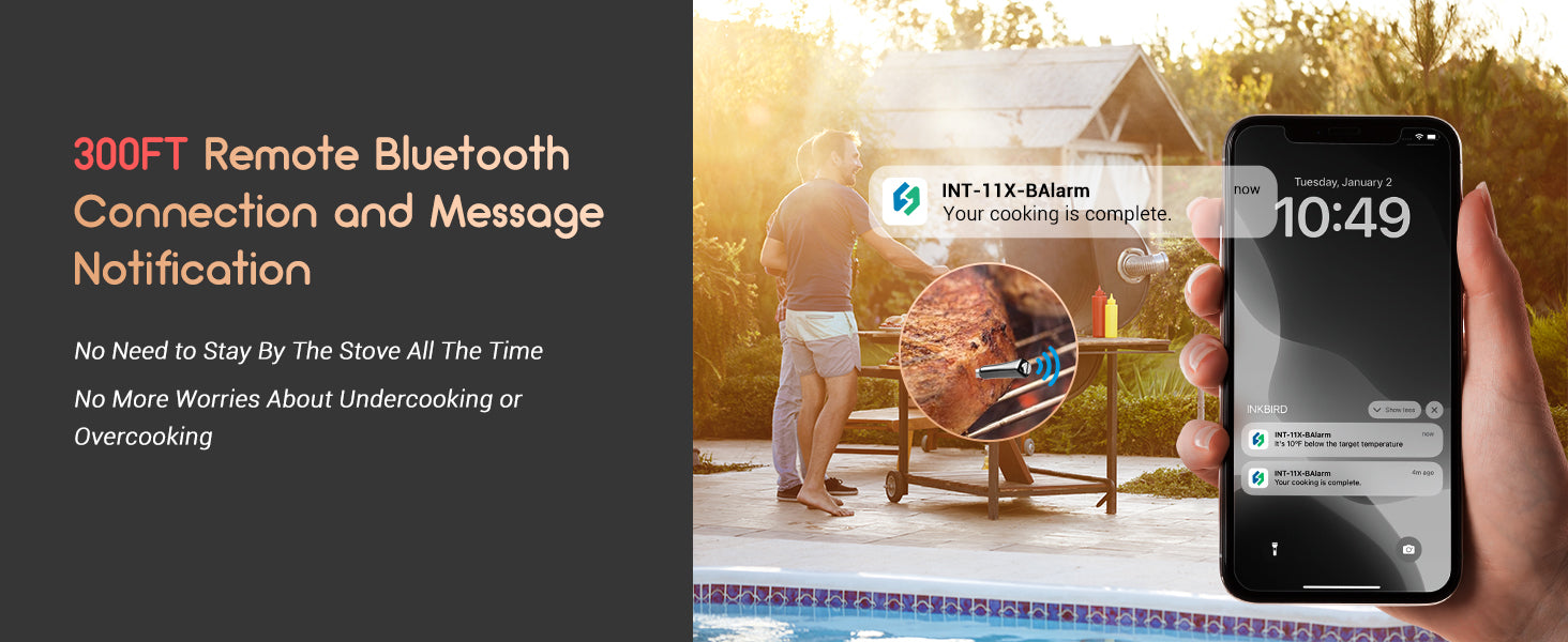 INT-11X-B 100m Bluetooth Remote Connection Distance