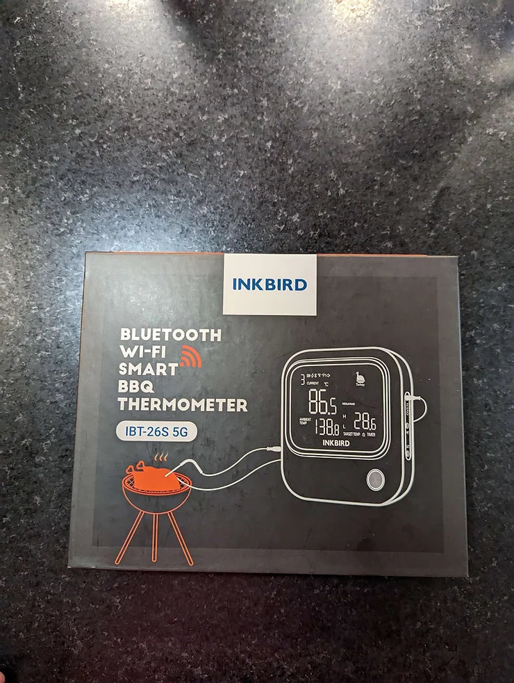Essaie du nouveau thermomètre wifi/Bluetooth 5G de Inkbird IBT-26S 5G.