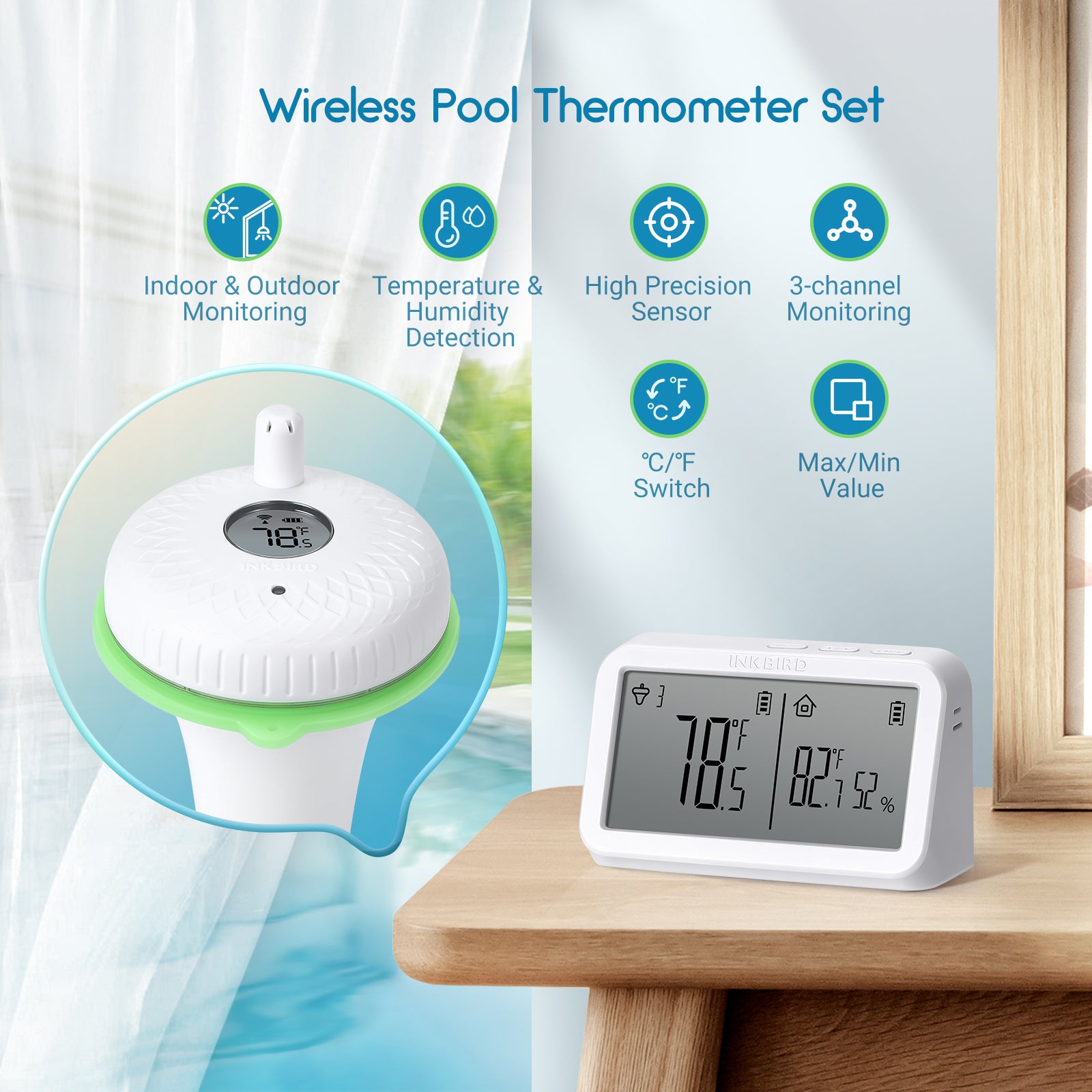 INKBIRD pool thermometer