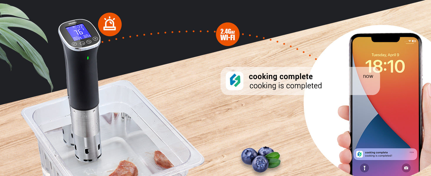 Inkbird ISV-300W WiFi Sous Vide Garer