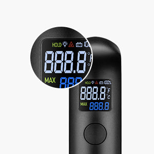 Temperatuurpistool INK-IFT02 Scherm