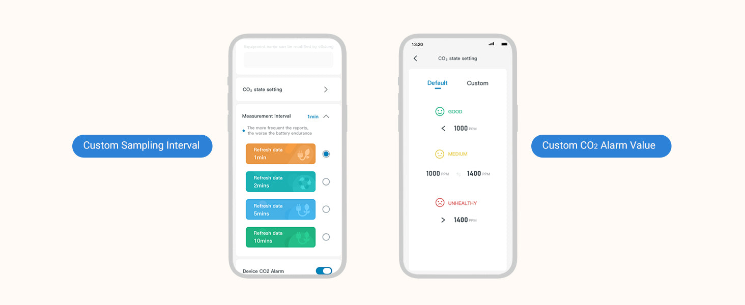 Customizable Settings