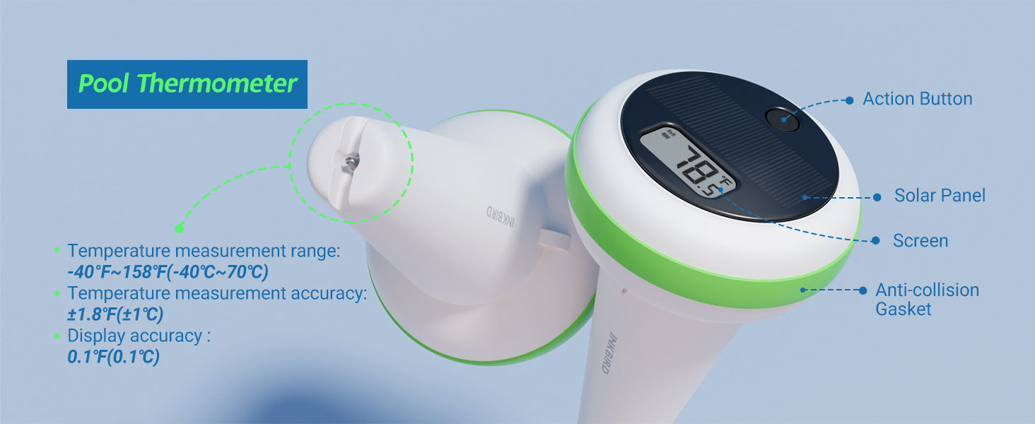 Inkbird Wireless Pool Thermometer IBS-P03R