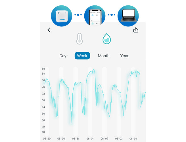 INKBIRD IBS-TH3 WiFi Thermometer Hygrometer – Smart Temperature & Humidity Data Logger