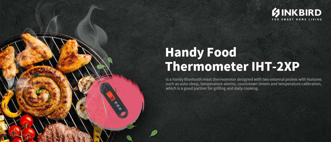 INKBIRD Instant Read Meat Thermometer, IHT-2XP, Rechargeable
