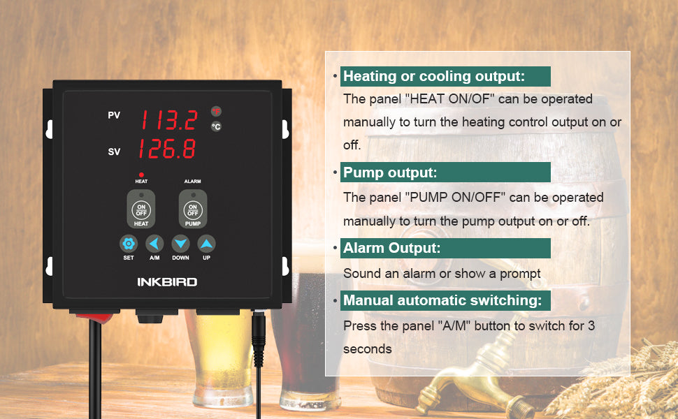 Inkbird PID Temperature Controller - IPB-16S
