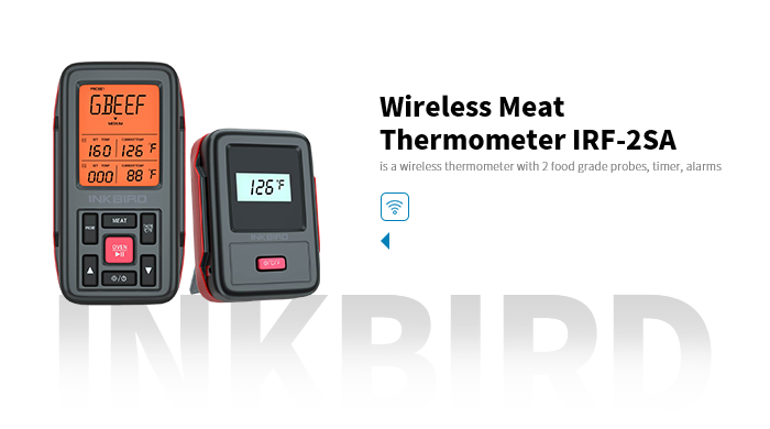 INKBIRD Wireless Meat Thermometer IRF-2SA — INKBIRD EU