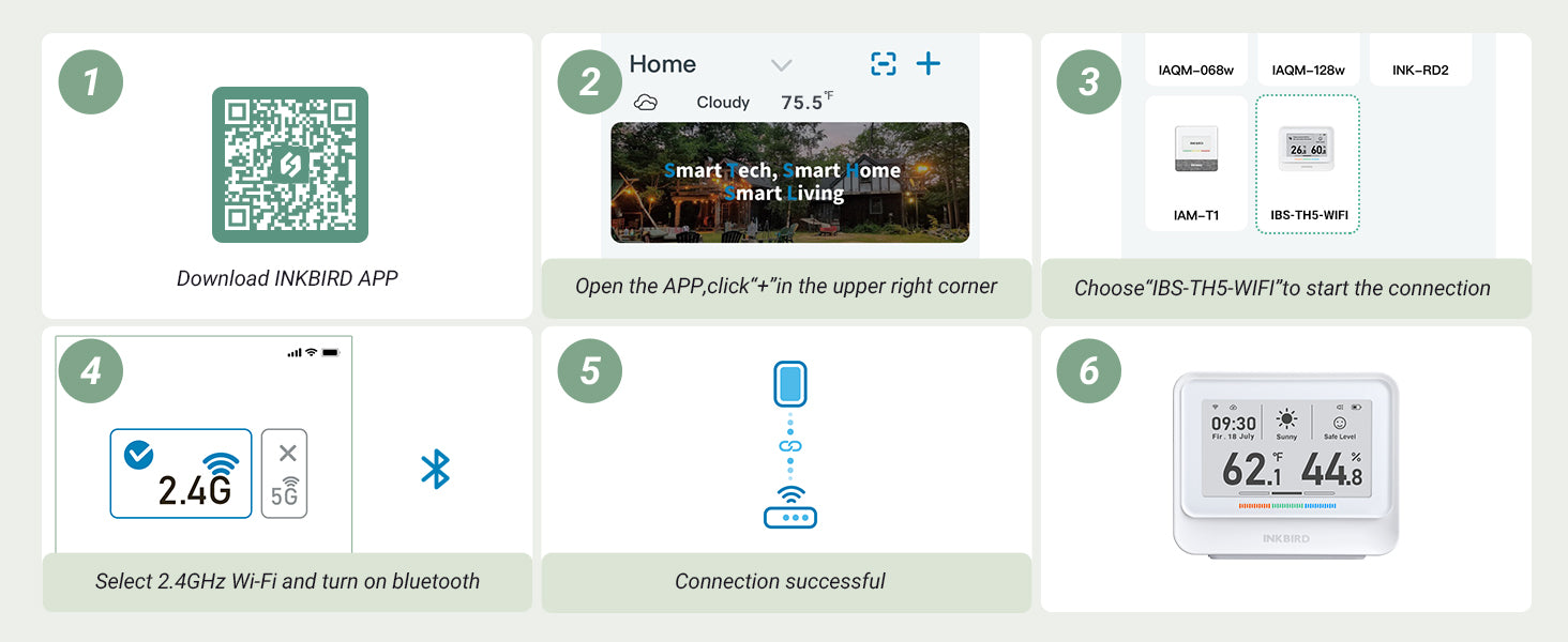IBS-TH5-WiFi Network Setup