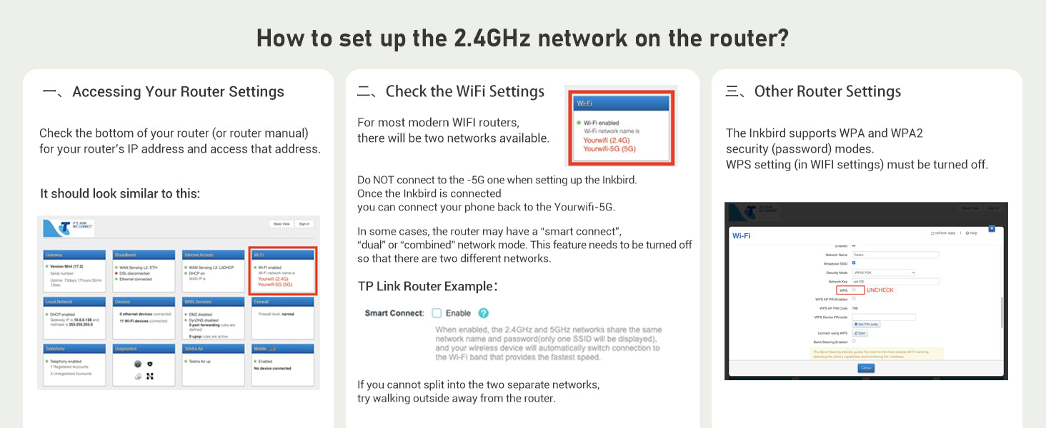 IBS-TH5-WiFi Network Setup
