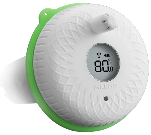 INKBIRD IBS-P02R Thermomètre Piscine sans Fil Flottant avec Moniteur de  Température et d'Humidité, Grand Ecran pour Piscine,Aquarium : :  Jardin