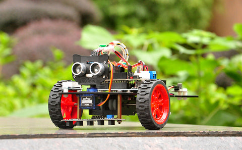 Osoyoo Robot Car Kit Vorbau
