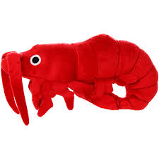 Mighty Ocean Prawn Dog Toy