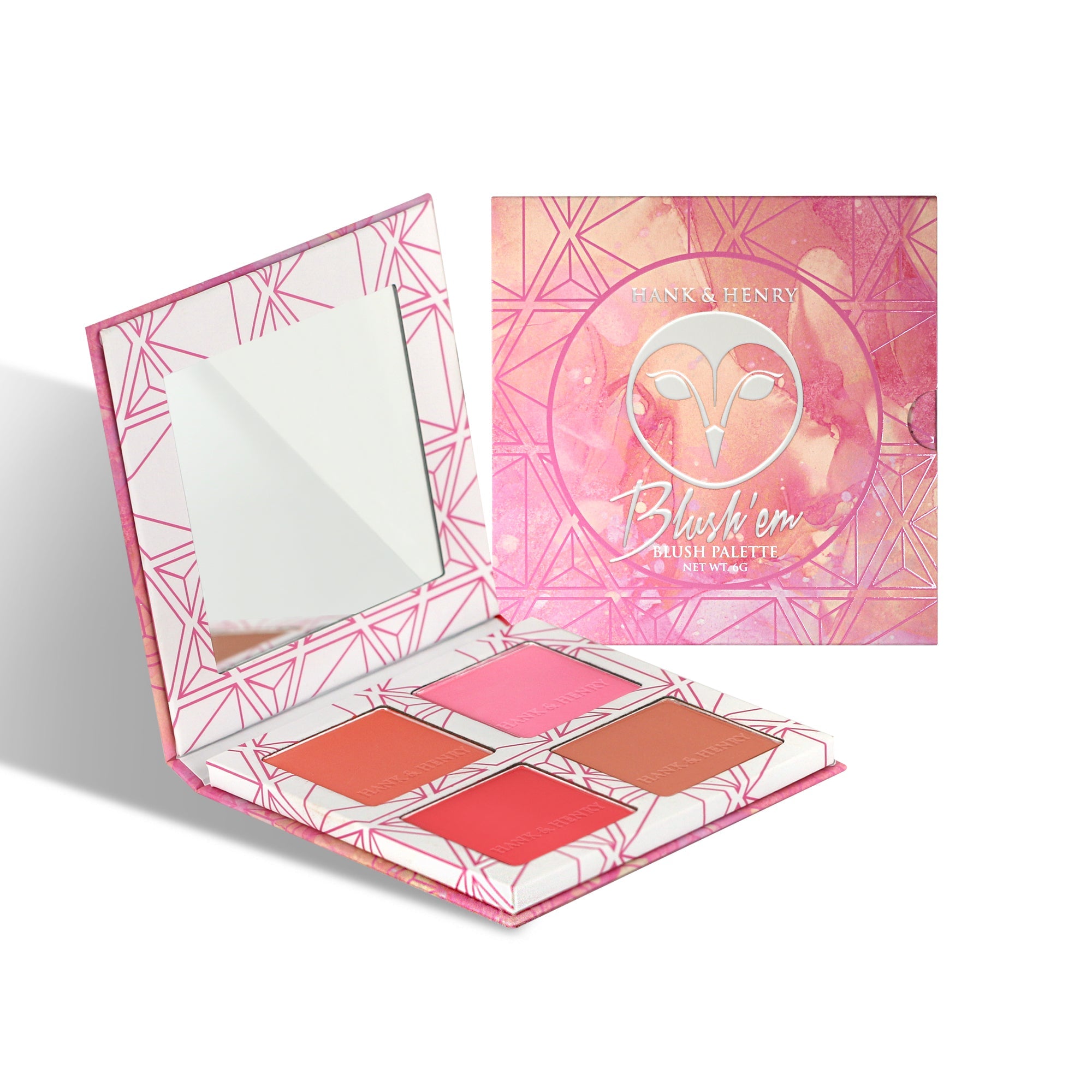 Light/Medium  Silk Powder Blush Palette