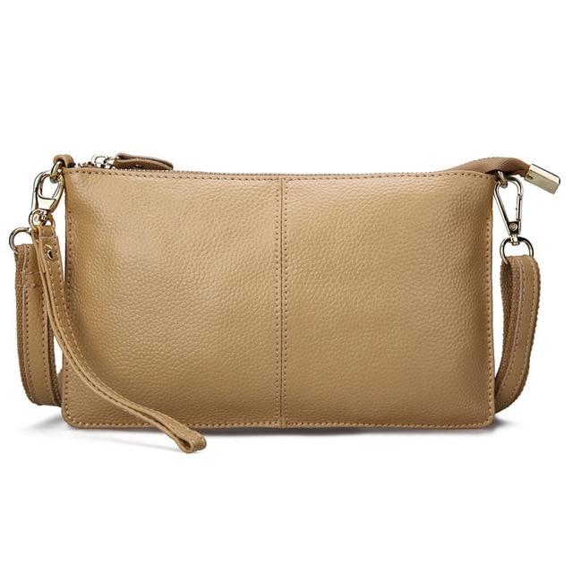 Small Leather Clutch Handbag